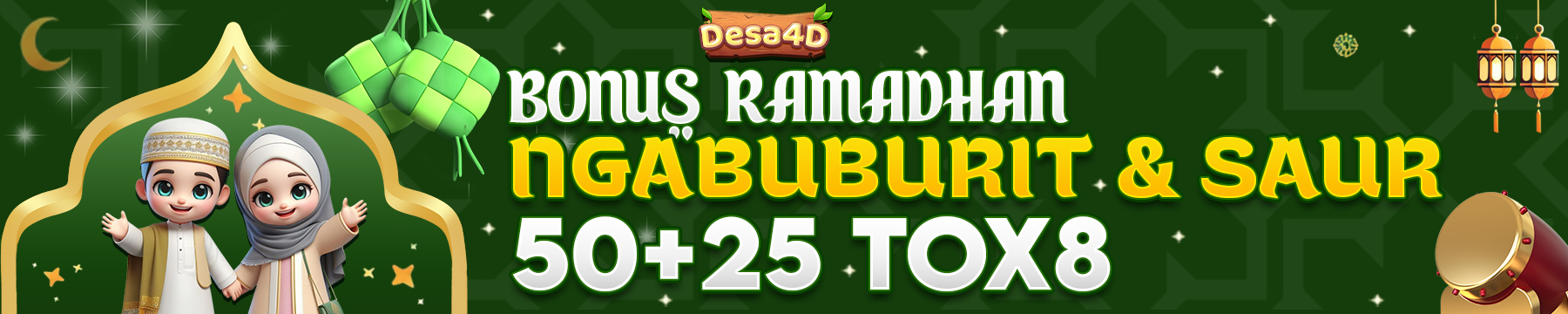 PROMO NGABUBURIT DAN SAHUR DESA4D